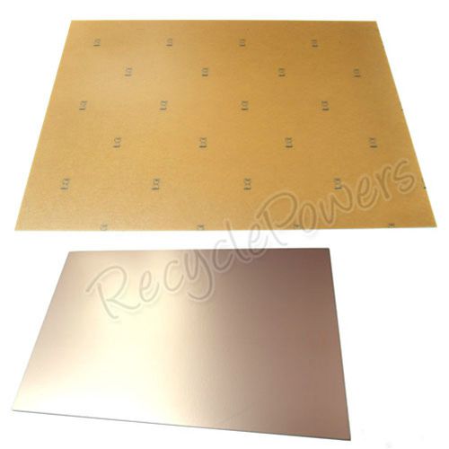 2 pcs copper clad laminate circuit boards fr4 pcb 150mm x 200mm single sided for sale