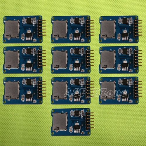 10PCS Micro SD Storage Board TF Card Memory Shield Module SPI For Arduino