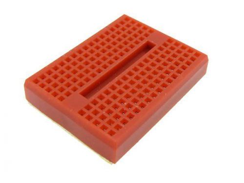 Mini solderless prototype breadboard color: red for sale