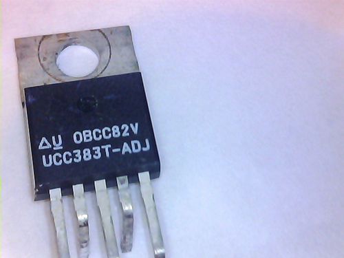 1x IC UCC383T low dropout 3-amp linear regulator family