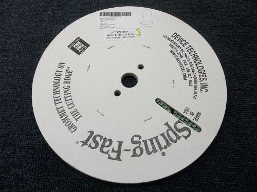 Spring fast device technologies grommet edging sheet thickness 3 new for sale