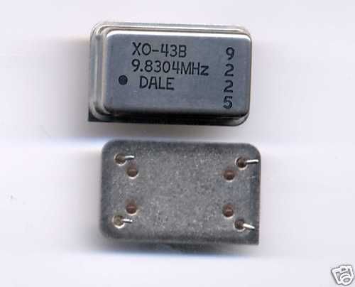 9.8304MHz Crystal Oscillator by Dale