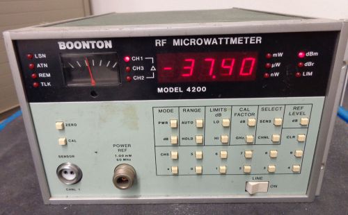 Booton RF Microwatt Meter Model 4200 - Parts Only