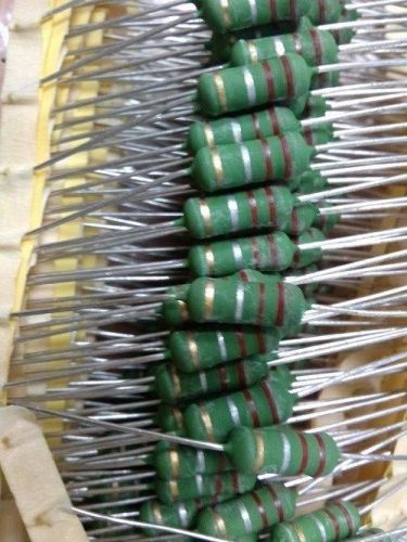 20PCS x 0.22 Ohm 0R22 3W KNP 5% WIRE WOUND RESISTORS,FLAMEPROOF,RESIN PAINT