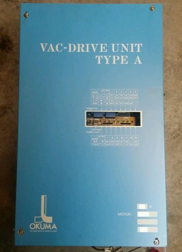 OKUMA VAC-DRIVE UNIT TYPE A E4809-045-140 22/15KW E4809045140 OKUMA LB-15 CNC
