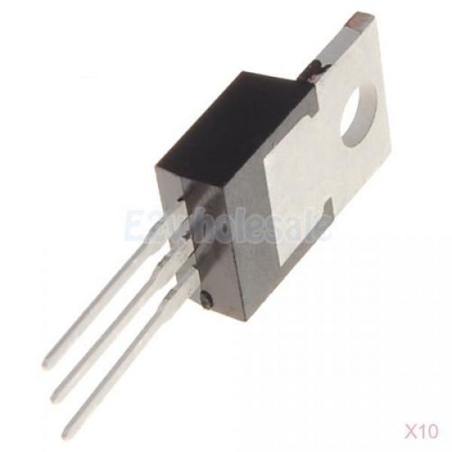 10x 10pcs 5v 5 volt positive fixed voltage regulators 1.5 amp lm7805cv 7805 for sale