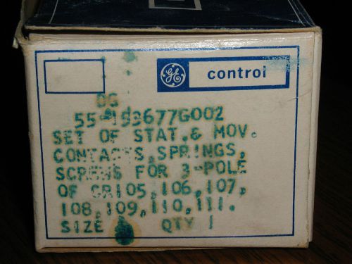 &#034;GENUINE&#034; GENERAL ELECTRIC PARTS 55153677G002 NEW OLD STOCK  GE 55 153677G002