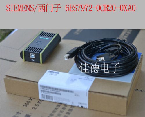 6es7 972-0cb20-0xa0 usb plc cable for siemens s7-200 300 400 mpi+ ppi+ win 7 for sale