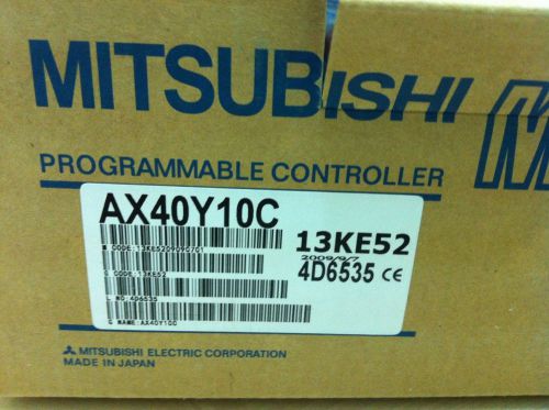 MITSUBISHI PLC I/O MODULE AX40Y10C NIB