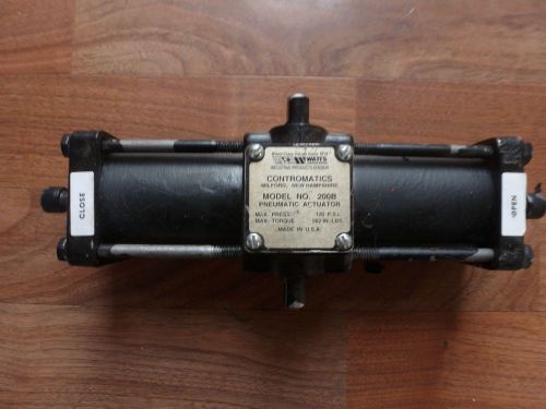 Contromatics ( watts ) model no 200b pneumatic actuator *new old stock* for sale