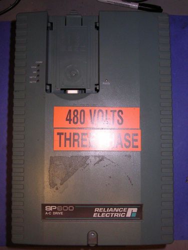 Reliance electric sp600 ac drive 25hp 480v 6sp401-034ctan  parts only for sale