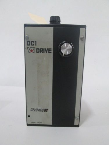 RELIANCE DC1-62U DC1 VS VARIABLE SPEED DC 2HP 180V-DC MOTOR DRIVE D286341