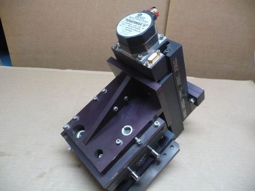 PACIFIC SCIENTIFIC MOTOR STEPPER POWERMAX II w/NEWPORT 401 TWO-AXIS LINEAR STAGE