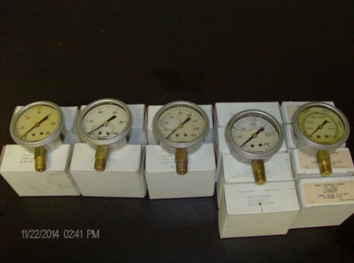 Marsh gauges    -   2.500&#034;   five (5)  psi  levels available for sale