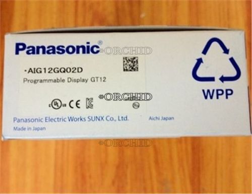 1pc panasonic programmable display gt12 aig12gq02d new in box for sale