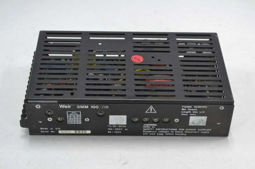 Weir smm-100/15 module power supply 195-264v-ac 5/15/24v-dc b354850 for sale