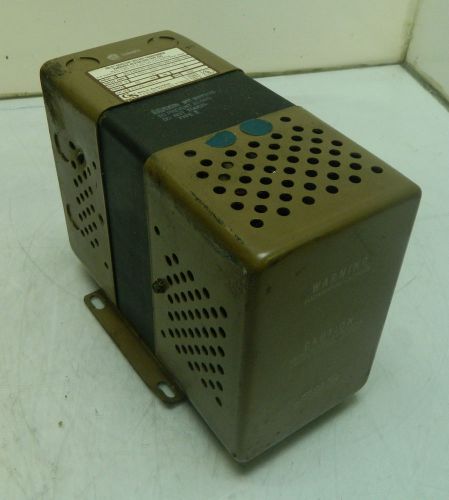 Sola electric constant voltage transformer, 63-23-125-4, used, warranty for sale