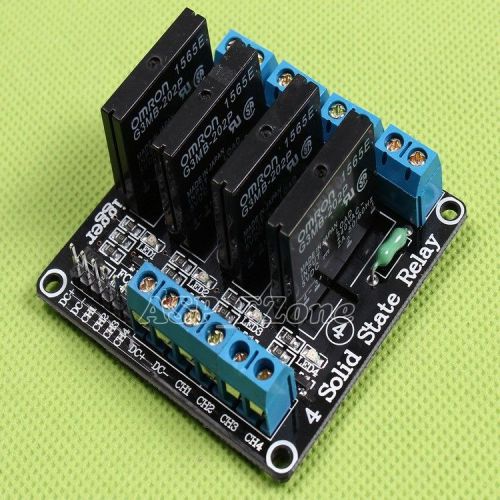 5v 4 channel ssr solid-state relay low level trigger professional 240v 2a for sale