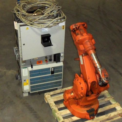 Abb robot arm irb2400/16 w/ controller irb2400 m2000 listing #1 for sale