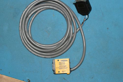 Banner Mini-Beam Wide Angle Photoelectric Sensor, # SM312W, Used