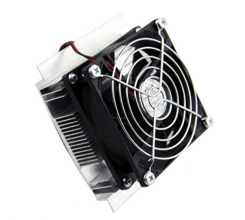 Thermoelectric peltier refrigeration cooling system kit fan + tec1-12706 diy for sale