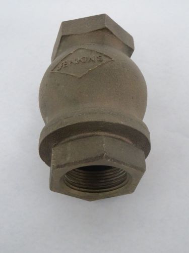 Jenkins 1-1/4 in npt bronze 150 threaded vertical lift check valve b380216 for sale