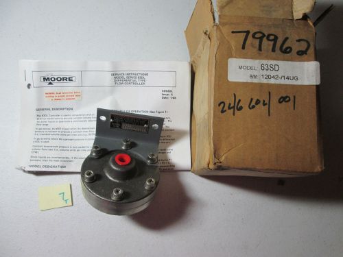 NEW IN BOX MOORE 63SD CONSTANT DIFFERENTIAL TYPE FLOW CONTROLLER  (249)