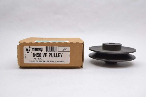 New maurey 8450 x 5/8 1groove 5/8 in bore adjustable s style vp pulley d440644 for sale