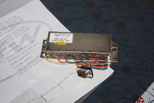 Jfw 50p-591 relay programmable attenuator dc-3000mhz                  (b3-box.b) for sale