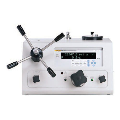 Fluke calibration 6532-200m elec deadweight tester, 200 mpa, ext range for sale
