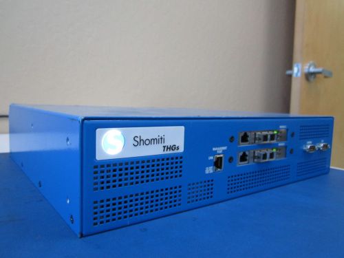 Shomiti THGs 120/246VAC 50/60HZ 40A Ten Hundred Gigabit System Protocol Analyzer