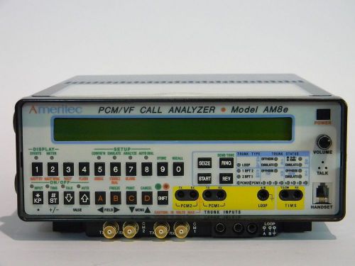 Ameritec am8e pcm/vf call analyzer - parts unit for sale