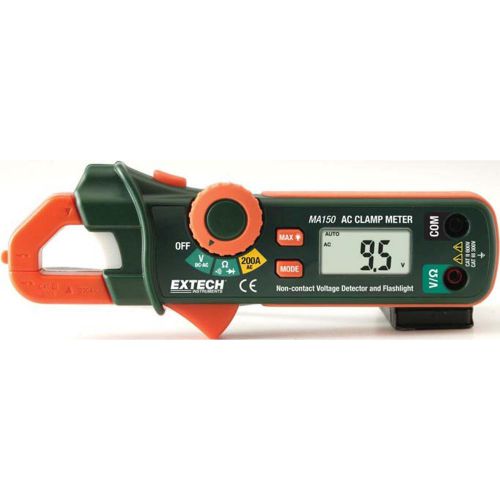 Extech ma150 mini ac clamp meter ncv detector for sale