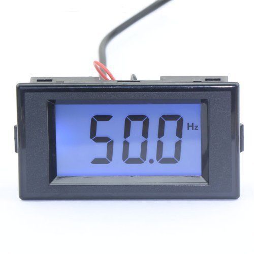 Riorand two wires digital frequency panel meter 10-199.9hz lcd electric reading for sale