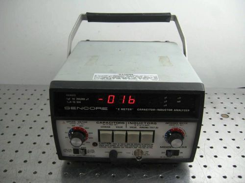 G113097 Sencore LC53 Z-Meter Capacitor-Inductor Analyzer