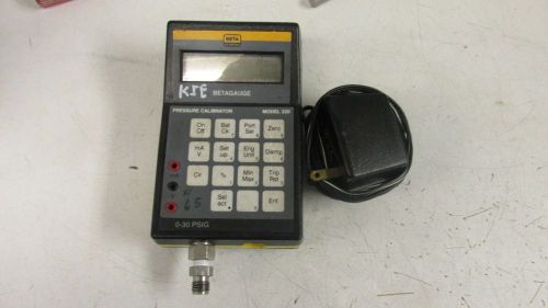 Beta 320 0-30 psig Charger included Used BR
