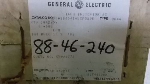General electric 50-103631aecf2ade panel meter *new in a box* for sale