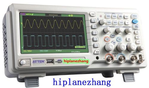 Memory depth 2mpts oscilloscope 200mhz 2ch 1gss/s 7&#039;&#039; tft lcd usb ads1202cml+ for sale