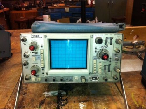 Tektronix 465-b dual-trace oscilloscope for sale