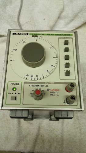 Leader  LAG - 120B Audio Generator Frequency Generator