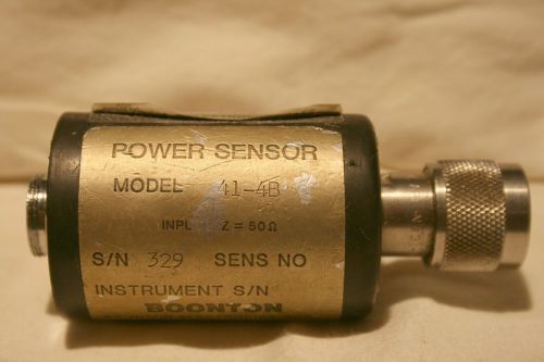 BOONTON  POWER SENSOR MODEL 41-4B