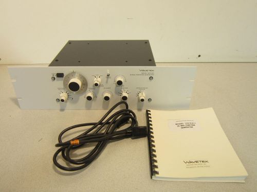 Wavetek 20MHz Function Generator 143-S-611 W/ Manual &amp; Power Cord