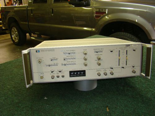 Hp agilent hewlett packard 8015a pulse generator 1hz - 50mhz w/ option 2 for sale