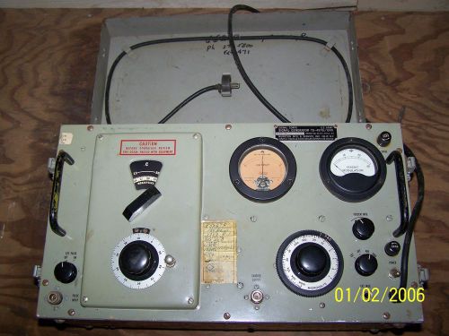 Vintage1950 US Army, TS-497B/URR Signal Generator, Ham Radio Tester