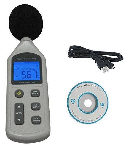 Advanced Sound Level Meter - Decibel Meter - With Carrying Case -1 Year Warranty