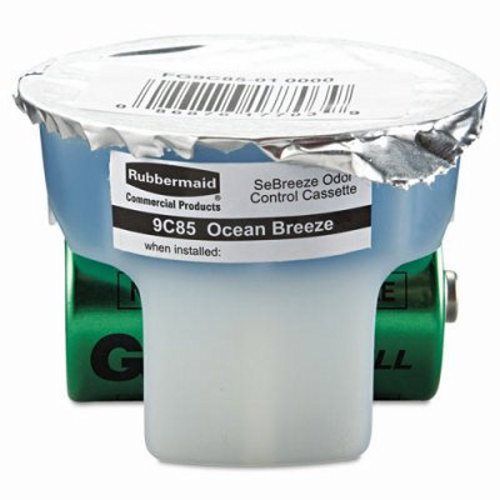 Rubbermaid  SeBreeze Cassette, Ocean Breeze, 1.25oz, 6 per Carton (RCP9C8501)