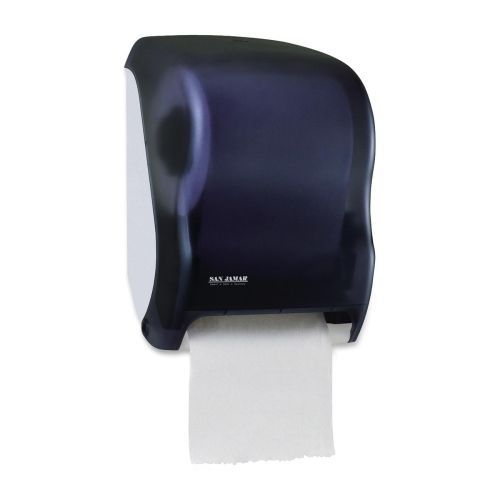 San jamar tear-n-dry universal towel dispenser-16.5&#034;x11.8&#034;x9.3&#034;-pearl blk for sale