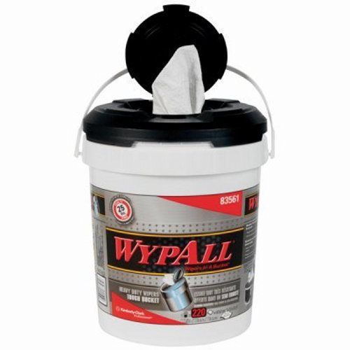 Wypall rags in a bucket - 2 buckets per case (kcc 83561) for sale
