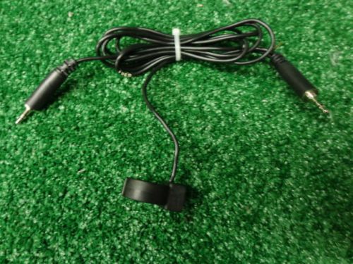 Motorola XTS series Commport NKN6512A Radio Head set extension cable w/Ring PTT