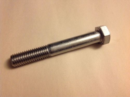 5/8&#034;-11 x 3-1/2&#034; 18-8 stainless steel (ss) coarse thread hex bolt for sale